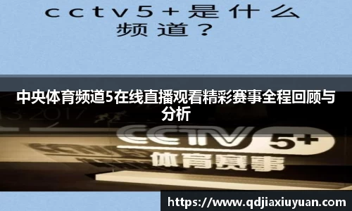 中央体育频道5在线直播观看精彩赛事全程回顾与分析