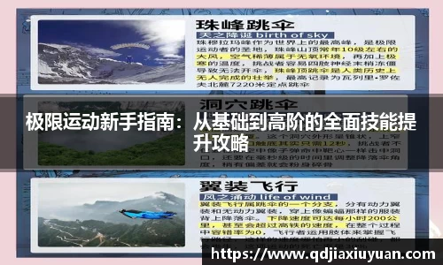极限运动新手指南：从基础到高阶的全面技能提升攻略