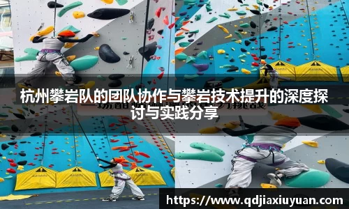 杭州攀岩队的团队协作与攀岩技术提升的深度探讨与实践分享